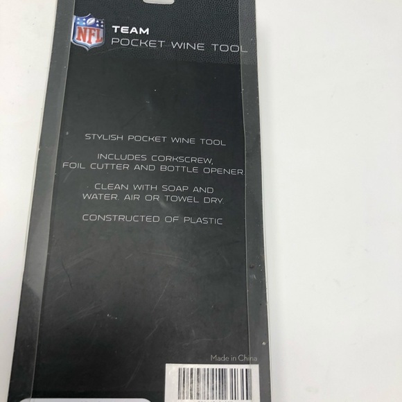 Seattle Seahawks Wine Bottle Opener 3 In 1 Tool - Picture 4 of 4